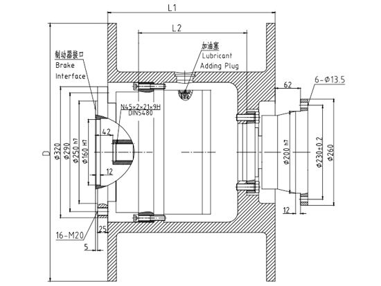 卷揚(yáng)減速機(jī)JQL280