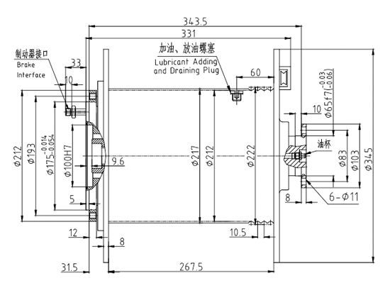 卷揚減速機(jī)JQL460