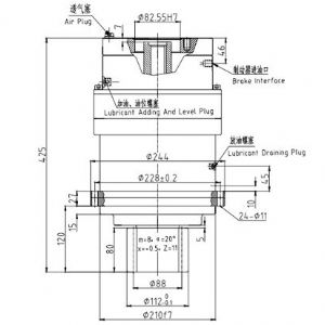 回轉減速機JHZ180A